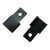 Rubber seal on top of chrome rail on rear opening window B pillar, KG 08/59-07/71 (pair)