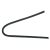 Rear opening side window seal (Pair), KG 08/59-07/71