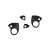 Door handle rubber washer, 4 pcs, for Karmann Ghia -07/67 to