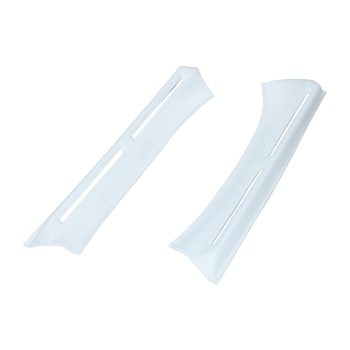   Kárpit szellözö a hátsó ablak mellett, fehér, párban, Bogár 08/70-07/71, 2,5mm vastag poliészter (függöleges ami egyben van, 4 lyukú kasztnira) 