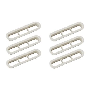   Kárpit szellözö, hátsó ablak melett, 6db fehér, Bogár 08/71-, 1302 08/71-