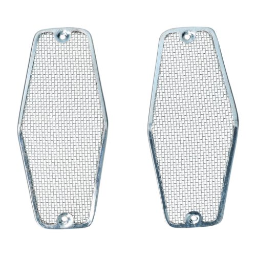 Footrest chrome grilles, Beetle 04/51-09/52
