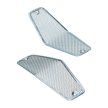 Footrest chrome grilles, Beetle 04/51-09/52