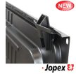 Floor panel, left, Karmann Ghia 08/55-07/63, Factory quality