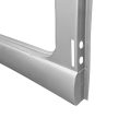 Oldalablak javító panel rövid, külsö,  jobb, Silver panel