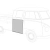  Right lower side panel, wide, Double cab T2 -07/67