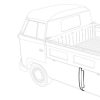   C-pillar, single cab right, Pick up -07/67, for double cab left/right