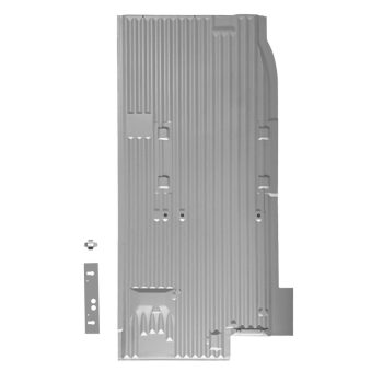 Bottom plate, right, sliding door, T2 08/67-07/70
