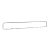 Front grill chrome frame, T2 08/67-07/72