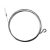 Throttle cable 2530mm, Typ3, for single carb.