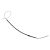 Handbrake cable, Typ3, 660/1760mm, -03/65 (- part no. 315 144 905)