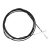 Fütésbowden, jobb T2 08/71-07/72 (T4 motor) 4313mm, bal kormányos