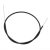 Heater cable in the center of the dashboard T25/T3 Vanagon 08/82- (CU, CV, ref. no. 24-D-000-001 -) 920mm, left-hand drive