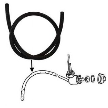 Üzemanyagcsö, 9 mm belsö - 15 mm külsö /méter