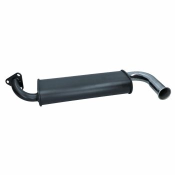  Exhaust muffler sport single (drum only, quiet),