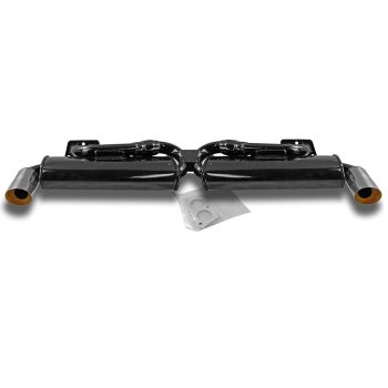 2-pipe exhaust, with oval muffler, Typ4