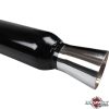   Exhaust muffler for BAJA, double, black + chrome end, BUGPACK
