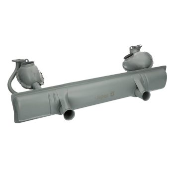   Kipufogódob, Bogár , Karmann 13/15/1600cc 08/65-, eredeti stílus 