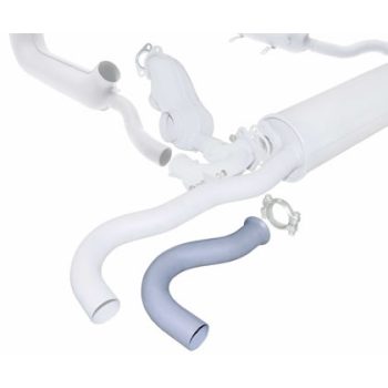 Exhaust end, for T25/T3 CT engine code, 05/79-12/82