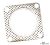 Gasket between Turbo and pipe 1, T25 T-diesel (JX)