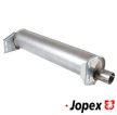Exhaust muffler T25 JX 08/84-07/89 (1600TD)