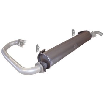 Exhaust muffler T25 JX 08/89-07/92(1600TD)