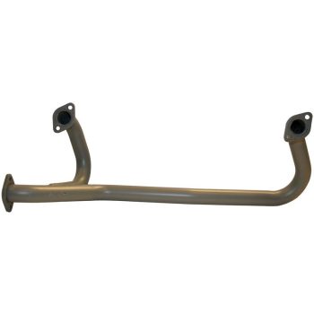    Exhaust pipe and engine and exhaust, front, T25 DH 01/83-07/85 , DJ 08/84-07/85,