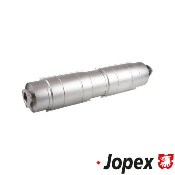   Exhaust muffler, factory style, stainless, T25 2.1 (SR/SS/MV) 10/85-07/92, T25 Syncro 2.1 (SR/MV) 11/85-07/92