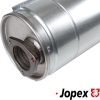 Exhaust muffler, T25 DF 08/86- / DG 01/86- DJ 08/85-