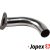 Exhaust, T25 DF 08/86- / DG 01/86- DJ 08/85 (Stainless Steel)