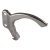 Exhaust muffler clamping bracket, left, T25 08/85-, wet boxer