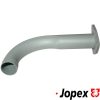 Exhaust pipe, Typ4 + T25 DF, DG, GW, EY 08/82-07/85 + CS