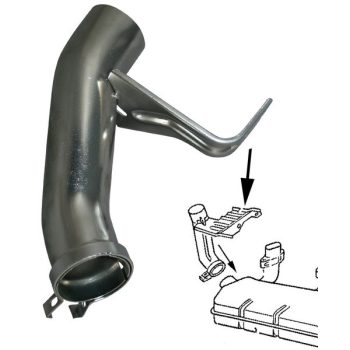   Heating pipe, between heating drum and heating control damper, right, T2 08/71-07/85, T25 2.0 05/79-12/82