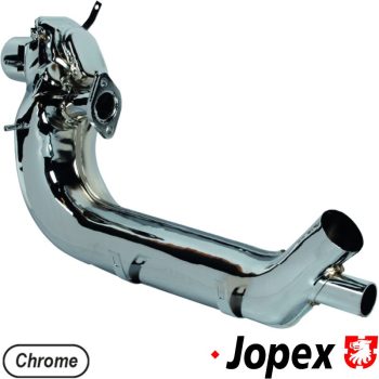   Heater drum, chrome, right, 12/13/15-1600cc, custom order, ask for price