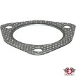 Gasket (triangle) exhaust 55mm, T25, T1 Mex. 1.6 Cat. (holes center 69mm, holes inside 55mm)