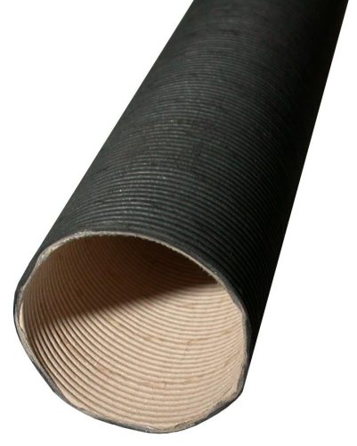 Fekete papir fütéscsö, 50x1100mm