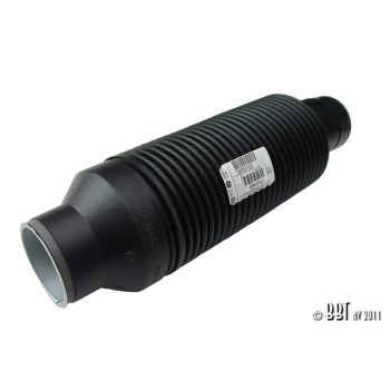   Fütésátvezetöcsö motor és alváz között, müanyag, 356/60-60mm, Bogár/KG 08/67-, bal és jobb oldal, T2 67-79 jobb és bal oldal.