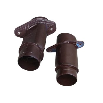 Heater duct vinyl, under rear seat, in pair, premium quality