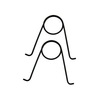 Szelepemelö töke tartó klipsz