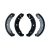 Brake shoe set, 230 x 40, front Beetle from 08/64, rear, Beetle 1200 11/67-, 13/15/1600 08/67-, and 1302/03