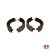 Brake shoe set, 252 x 56, rear, T2 08/71-12/72 Classic Line