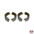  Brake shoe set, 252x56, rear, T2 01/73-07/79 Classic Line