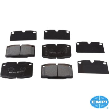 Brake pad set for 1270-04-02 and 1276-04-1, T2 08/54-07/70