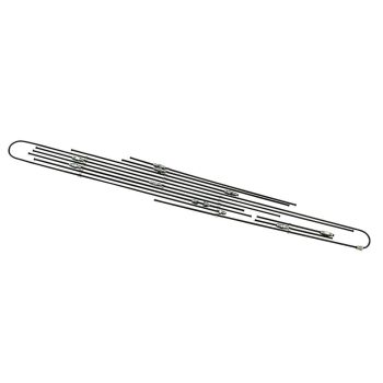   Metal brake hose set, T2 08/72-11/72, without servo, factory ATE QUALITY!!