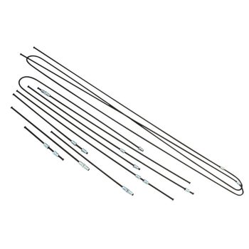 Metal brake pipe set, T25 08/85-07/92, factory ATE QUALITY!!