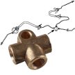 Brake pipe T-distributor