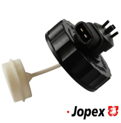 Brake fluid reservoir cap with sensor, black, T25 05/79-07/92