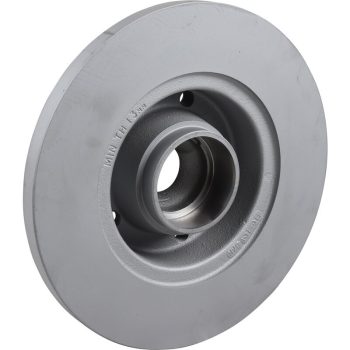   Brake disc, front, 258mmx16mm, T25 07/86-08/92, Syncro ATE, no ABS (single-speed)