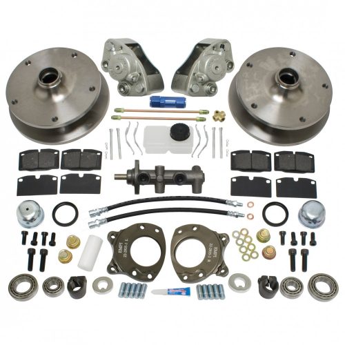 Front disc brake kit, T2 08/67-07/70, The kit contains all the necessary parts to convert your Volkswagen to disc brakes!