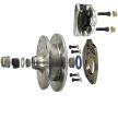 Front disc brake kit, T2 08/67-07/70, The kit contains all the necessary parts to convert your Volkswagen to disc brakes!